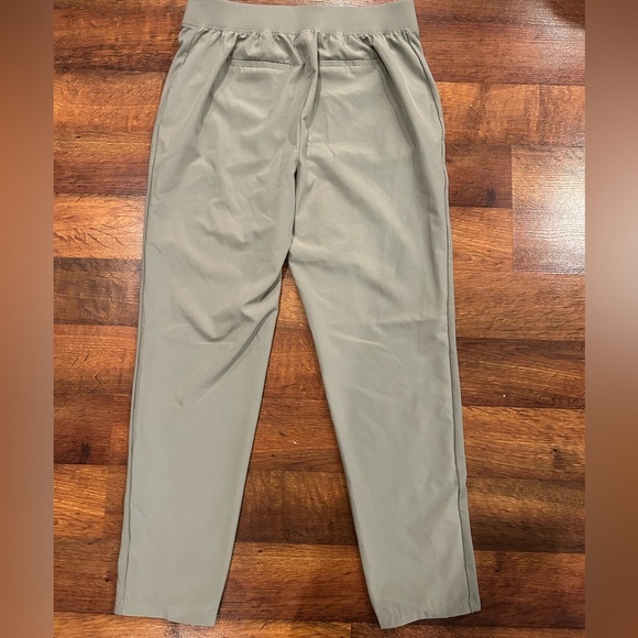 Reebok Women’s Athletic Pants Elastic Waist Size Small Light Green Gray - Picture 4 of 4